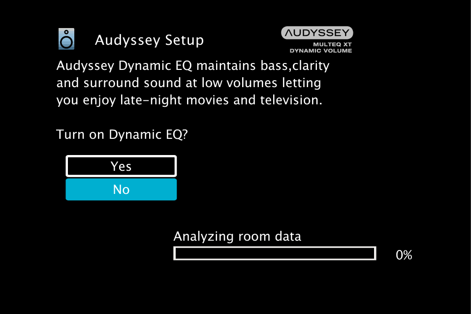 GUI AudysseySetup12a MultEQ XT